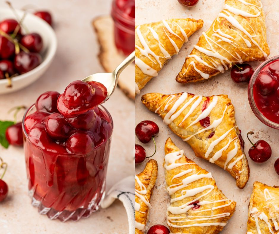 Cherry Pie Filling + Cherry Trunovers (Exclusive BUNDLE - 2 Recipes)