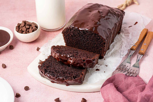 Chocolate Loaf Cake with Chocolate Ganache - Exclusive Recipe