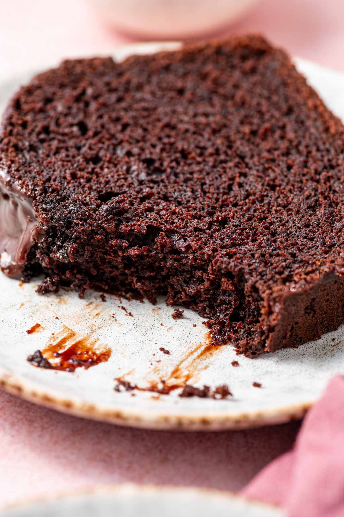 Chocolate Loaf Cake with Chocolate Ganache - Exclusive Recipe