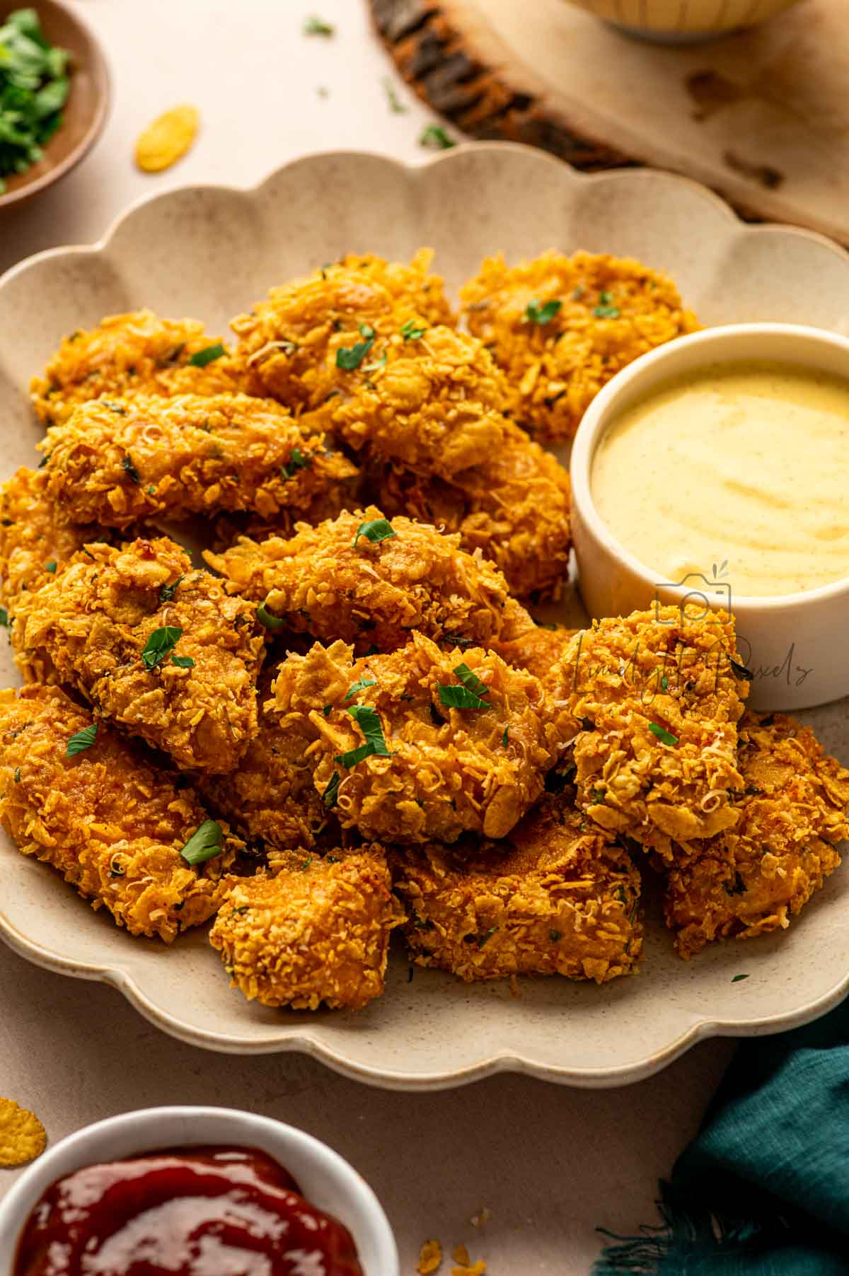 Cornflake Chicken Nuggets - Exclusive Recipe