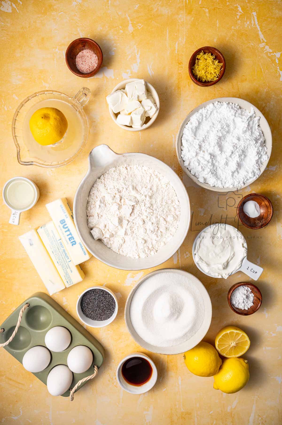 Lemon Poppy Seed Bundt Cake with Lemon Cream Cheese Frosting - Exclusive Recipe