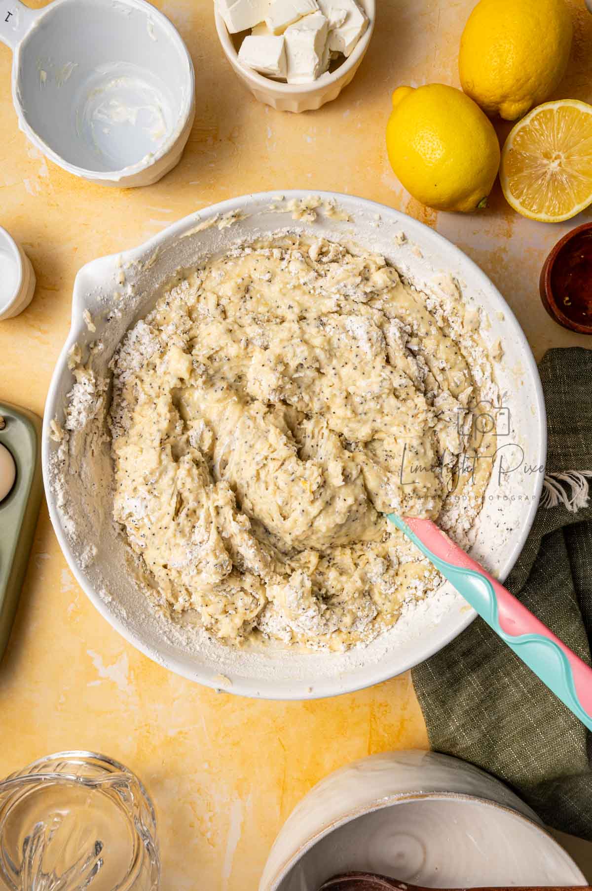 Lemon Poppy Seed Bundt Cake with Lemon Cream Cheese Frosting - Exclusive Recipe