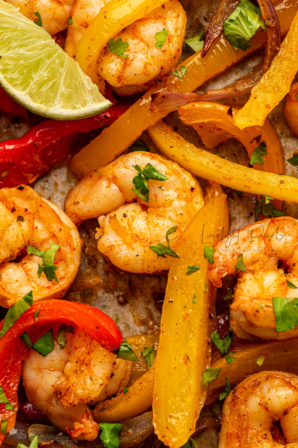 Sheet Pan Shrimp Fajitas - Exclusive Recipe