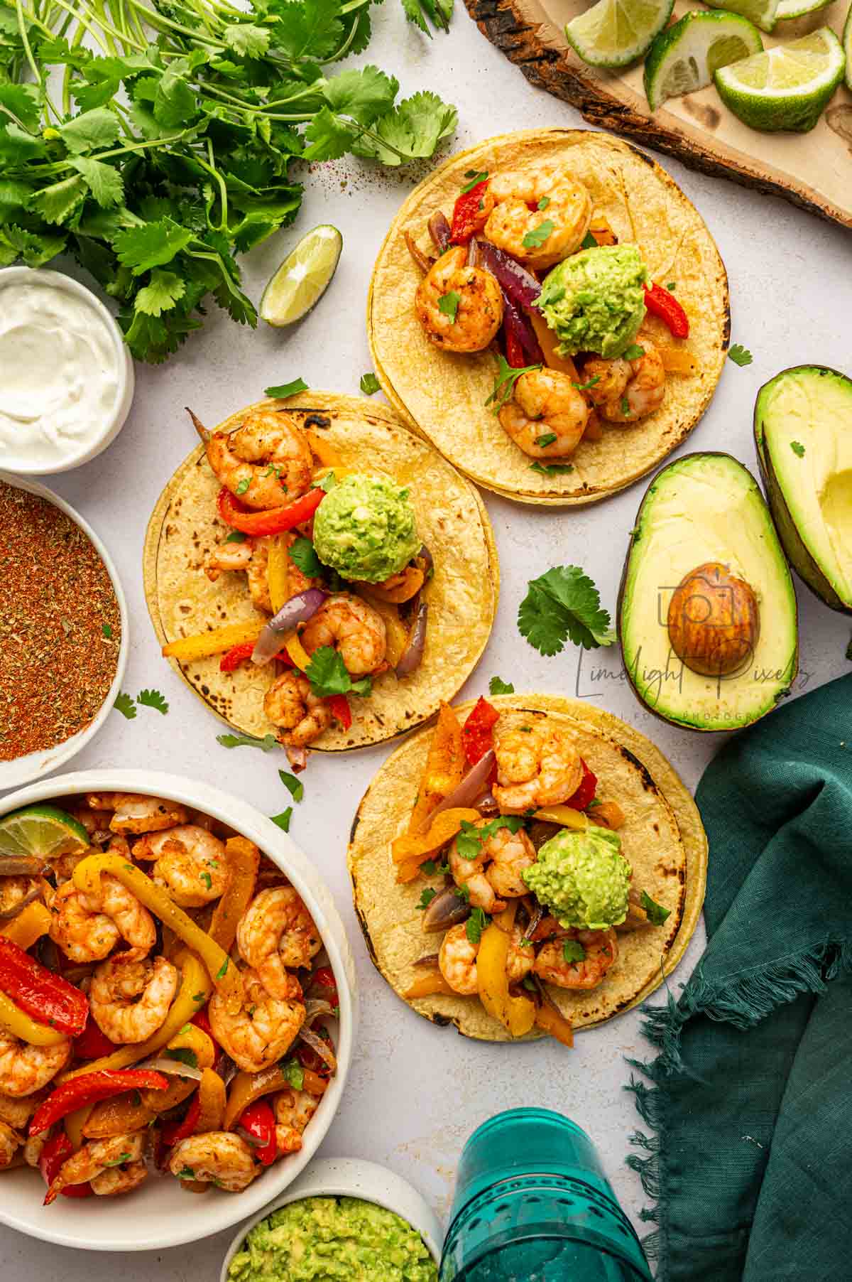 Sheet Pan Shrimp Fajitas - Exclusive Recipe