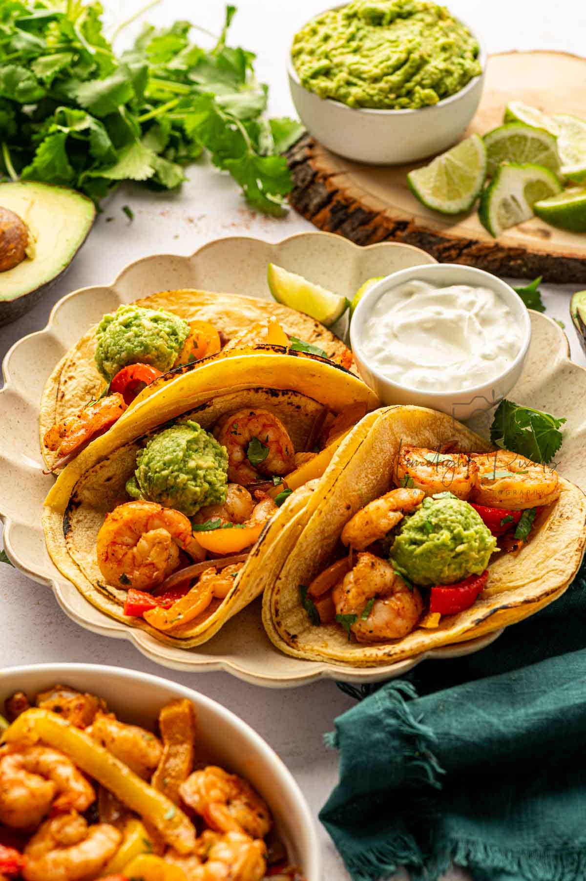 Sheet Pan Shrimp Fajitas - Exclusive Recipe