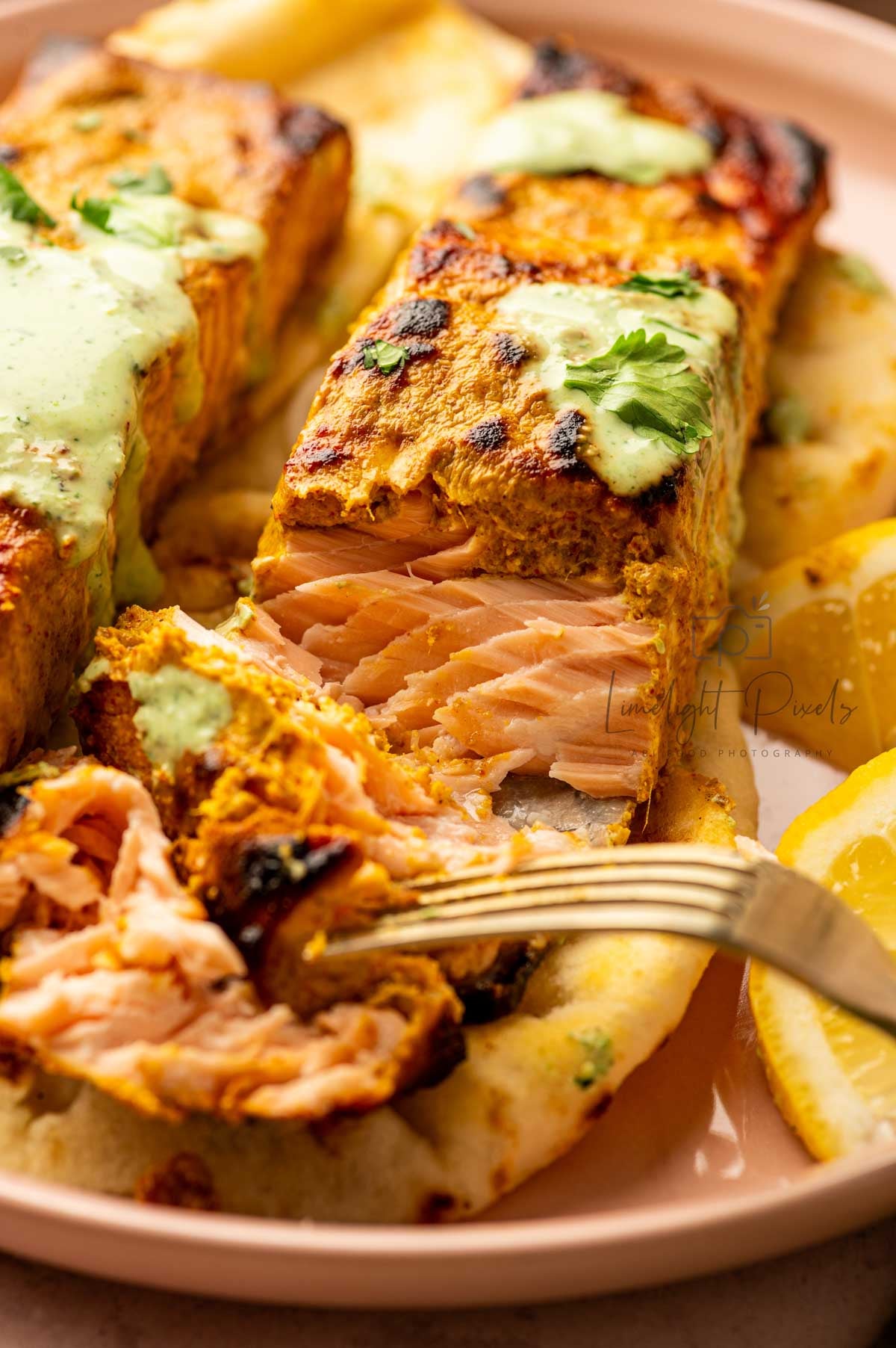 Tandoori Salmon with Cilantro Yogurt Sauce (Recipe Bundle)
